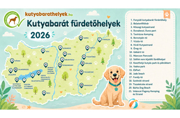 Íme a kutyás fürdetőhelyek 2026-ban is! Íme a kutyás fürdetőhelyek 2026-ban is!