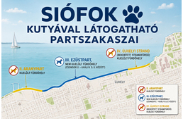 Siófokon itt mehetsz be kutyával a Balatonba Siófokon itt mehetsz be kutyával a Balatonba